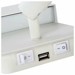 Applique murale Lucide BOXER LED Blanc, 2 lumières