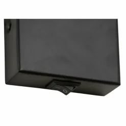 Applique murale Lucide BUDDY LED Noir, 1 lumière