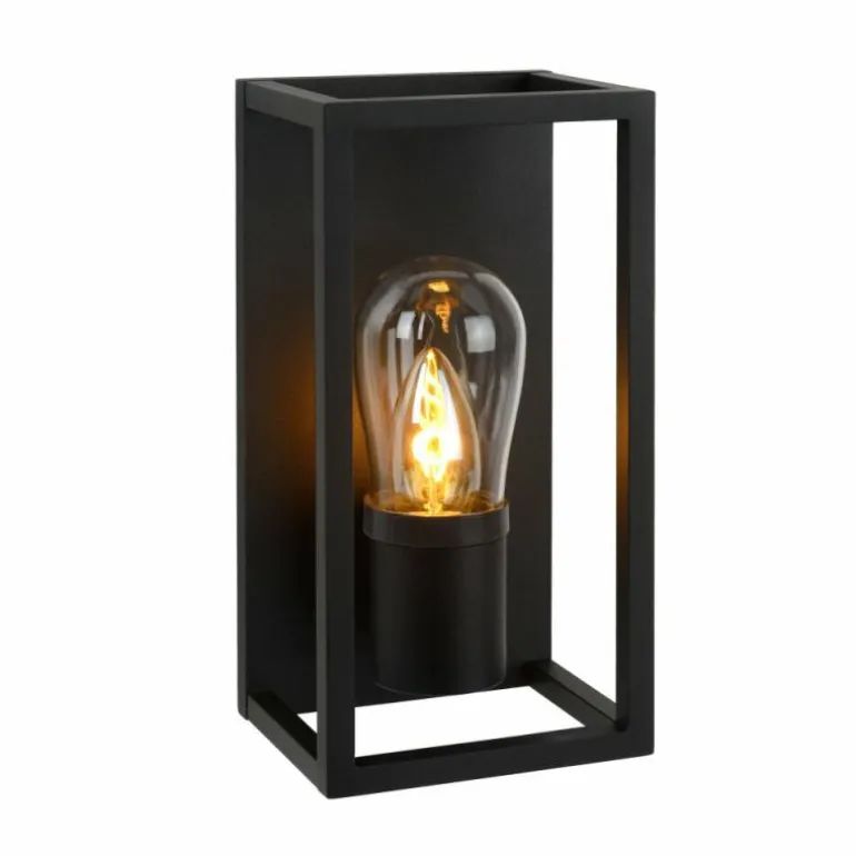 Applique murale Lucide CARLYN Noir, 1 lumière