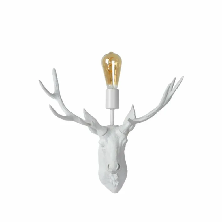 Applique murale Lucide CARIBOU Blanc, 1 lumière