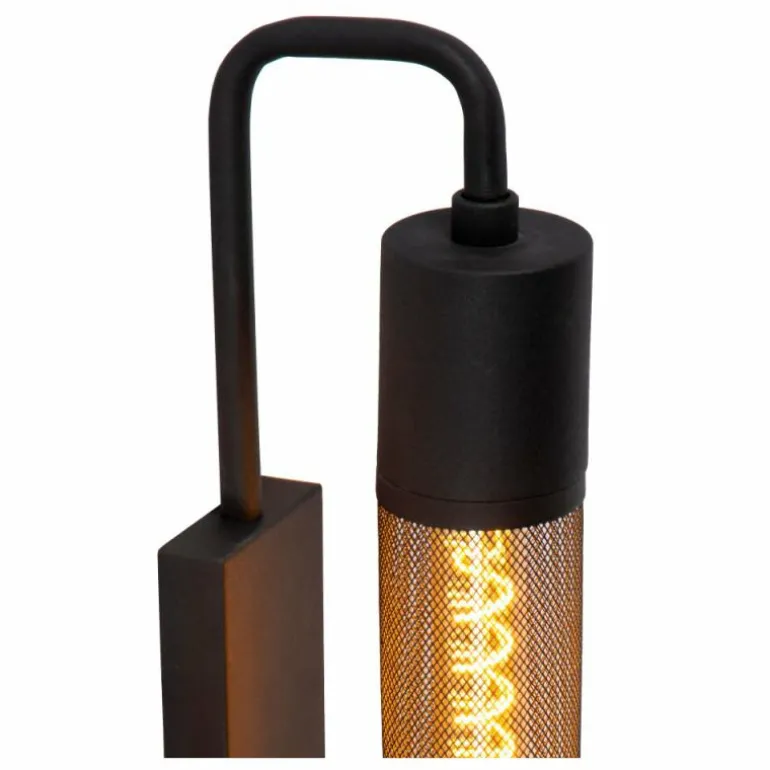 Applique murale Lucide CALIXT Noir, 1 lumière