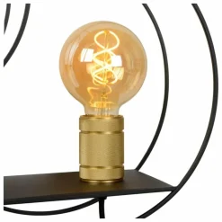 Applique murale Lucide CIRCLE Noir, 1 lumière