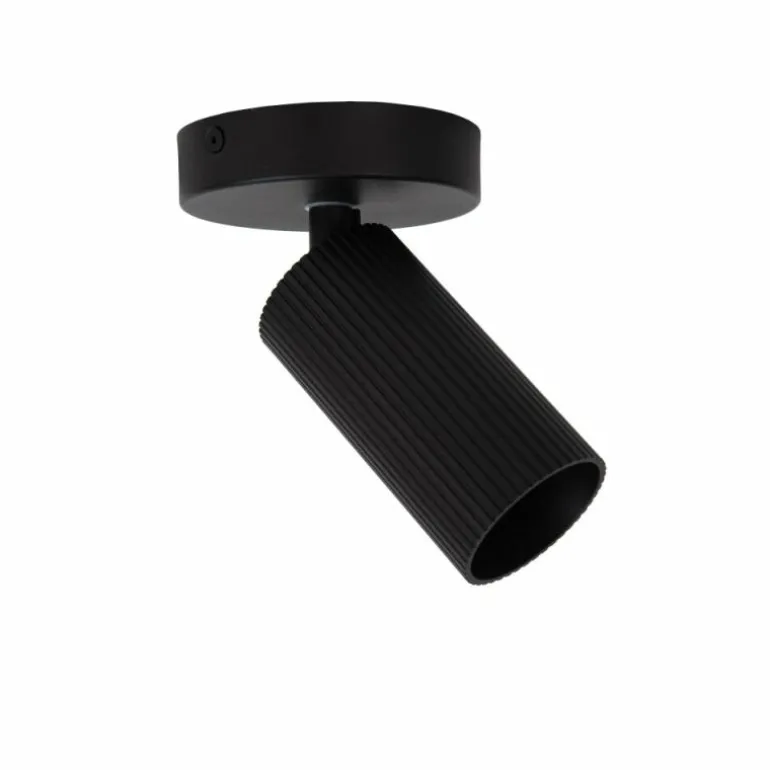 Applique murale Lucide CLUBS Noir, 1 lumière