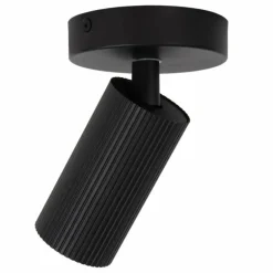 Applique murale Lucide CLUBS Noir, 1 lumière