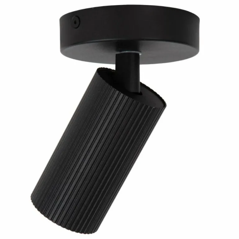 Applique murale Lucide CLUBS Noir, 1 lumière