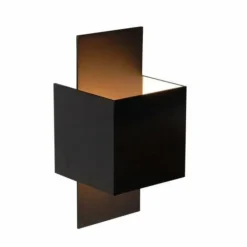 Applique murale Lucide CUBO Noir, 1 lumière