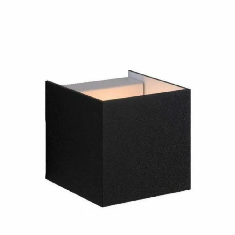 Applique murale Lucide CUBO Noir, 1 lumière