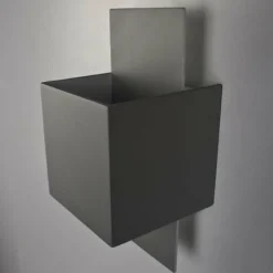 Applique murale Lucide CUBO Acier inoxydable, 1 lumière