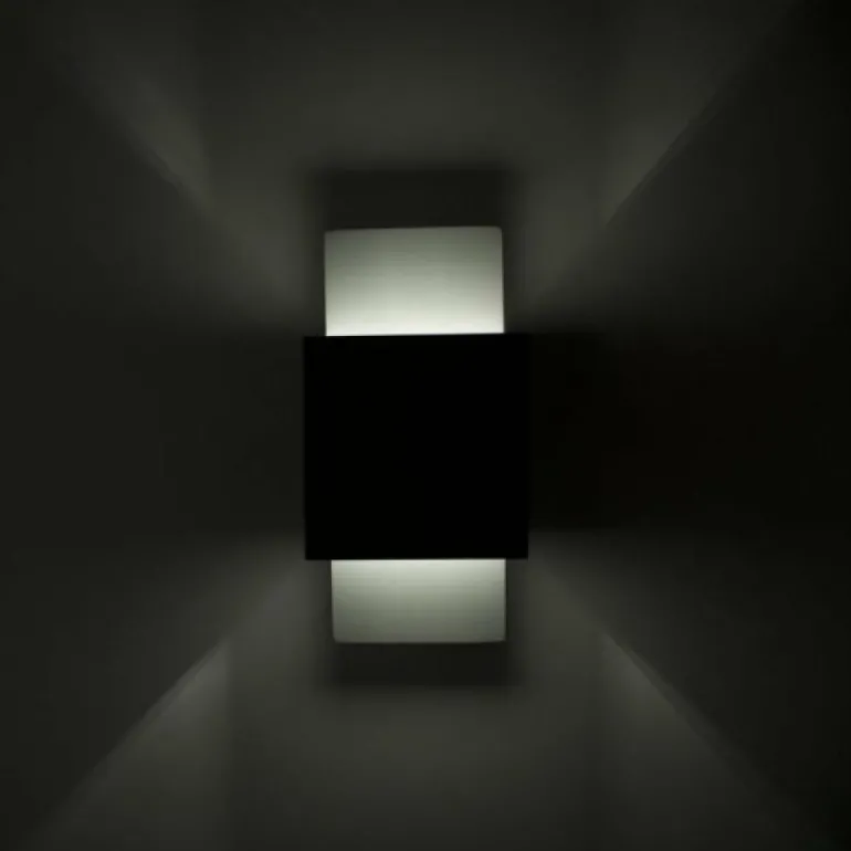 Applique murale Lucide CUBO Acier inoxydable, 1 lumière