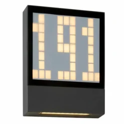 Applique murale Lucide DIGIT LED Anthracite, 1 lumière