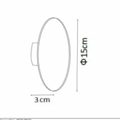 Applique murale Lucide EKLYPS LED Blanc, 1 lumière