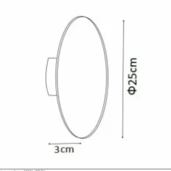 Applique murale Lucide EKLYPS LED Blanc, 1 lumière