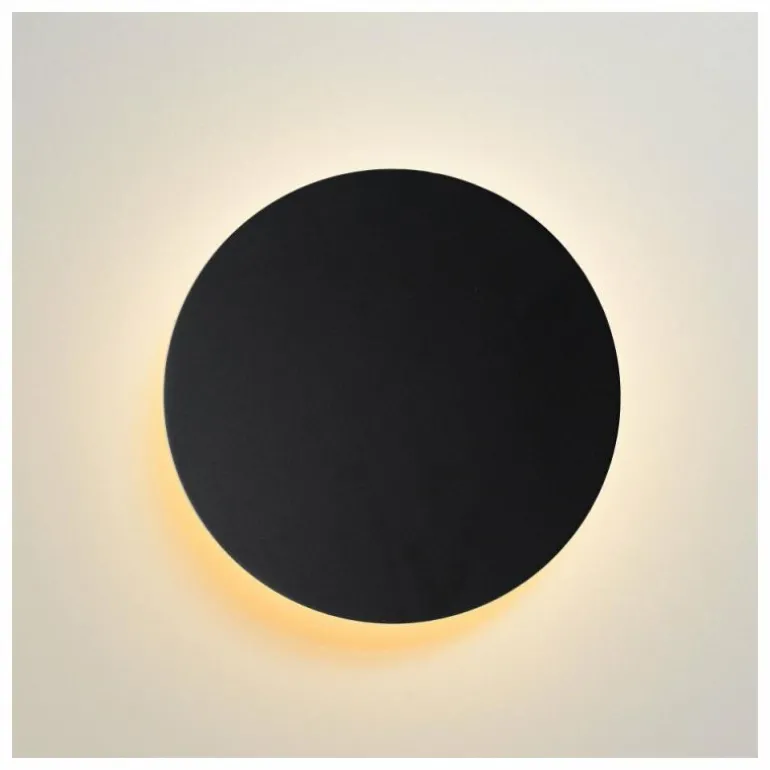 Applique murale Lucide EKLYPS LED Noir, 1 lumière