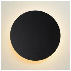 Applique murale Lucide EKLYPS LED Noir, 1 lumière