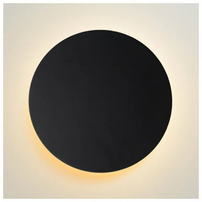 Applique murale Lucide EKLYPS LED Noir, 1 lumière