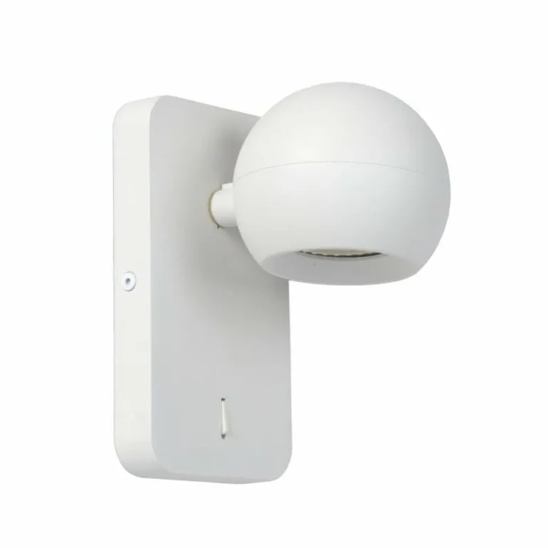 Applique murale Lucide FAVORI Blanc, 1 lumière