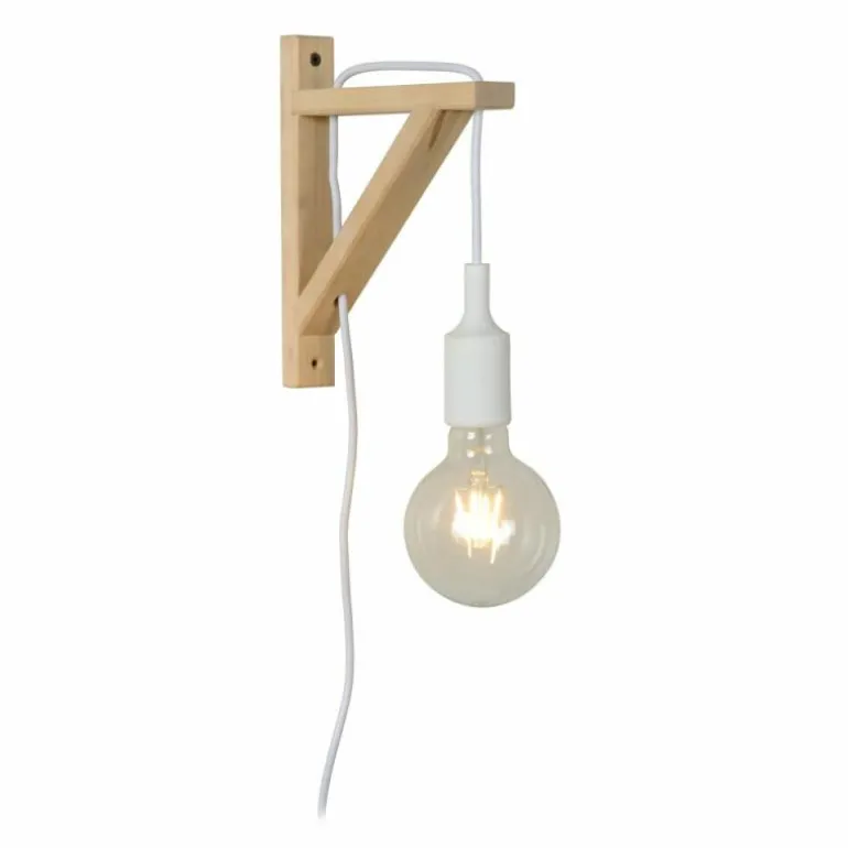 Applique murale Lucide FIX WALL Blanc, 1 lumière