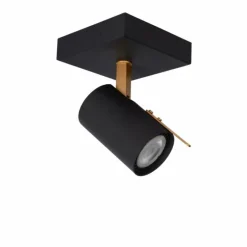 Applique murale Lucide GRONY Noir, 1 lumière