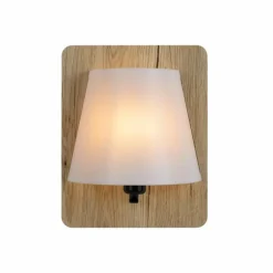 Applique murale Lucide IDAHO Bois foncé, 1 lumière