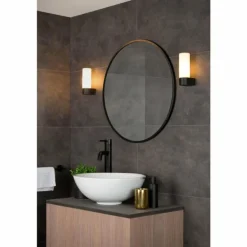 Applique murale Lucide JESSE Noir, 1 lumière