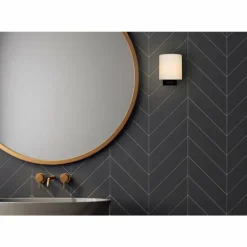 Applique murale Lucide JELTE Noir, 1 lumière