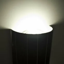 Applique murale Lucide Lino Noir, 1 lumière