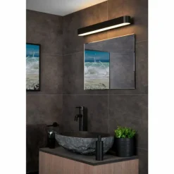 Applique murale Lucide MADELON LED Noir, 1 lumière