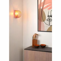 Applique murale Lucide MERLINA Rose, 1 lumière