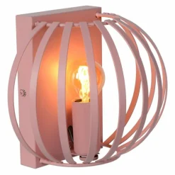 Applique murale Lucide MERLINA Rose, 1 lumière