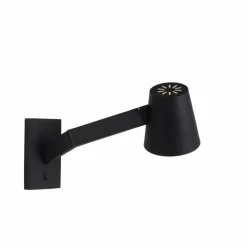 Applique murale Lucide MIZUKO Noir, 1 lumière