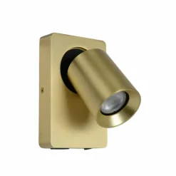 Applique murale Lucide NIGEL LED Or, Laiton, 1 lumière