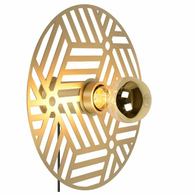 Applique murale Lucide OLENNA Or, Laiton, 1 lumière