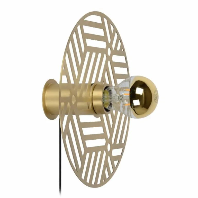 Applique murale Lucide OLENNA Or, Laiton, 1 lumière