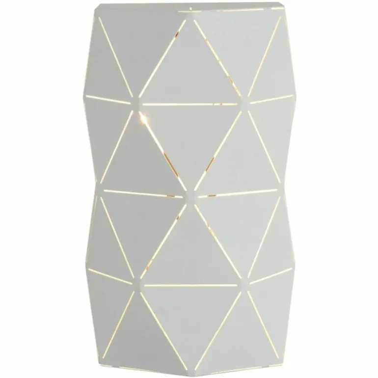 Applique murale Lucide OTONA Blanc, 2 lumières