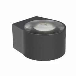 Applique murale Lucide RAYEN LED Noir, 1 lumière