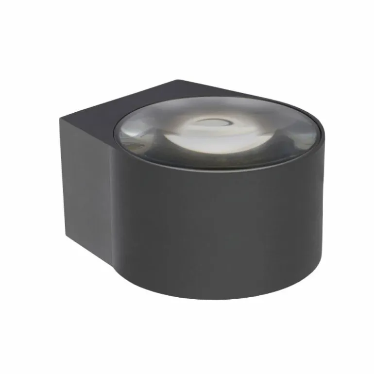 Applique murale Lucide RAYEN LED Noir, 1 lumière