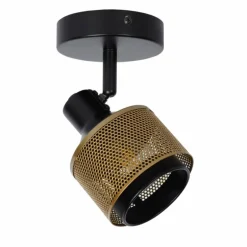 Applique murale Lucide RAFA Noir, 1 lumière