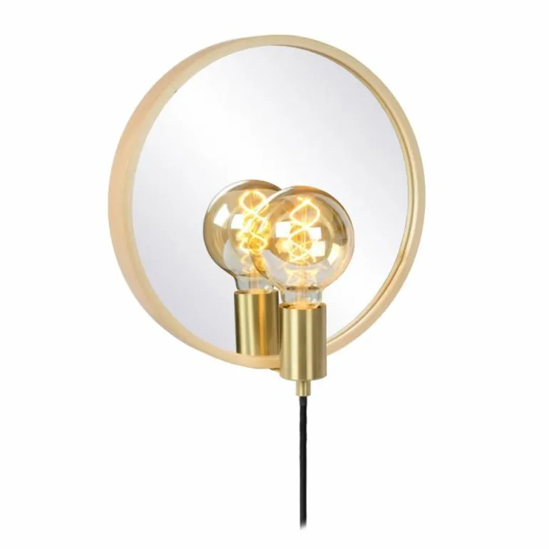 Applique murale Lucide REFLEX Bois clair, 1 lumière