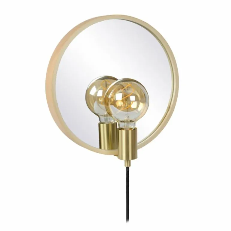 Applique murale Lucide REFLEX Bois clair, 1 lumière