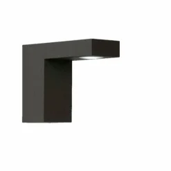 Applique murale Lucide TEXAS LED Noir, 1 lumière