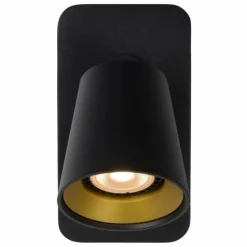 Applique murale Lucide TURNON LED Noir, 1 lumière