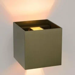 Applique murale Lucide XIO Rouille, 1 lumière