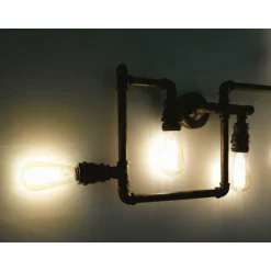 Applique murale Lutec AMACORD Brun, 5 lumières
