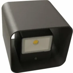 Applique murale Lutec DODD LED Anthracite, 2 lumières