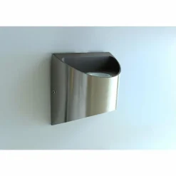 Applique murale Lutec DODD LED Acier inoxydable, 2 lumières