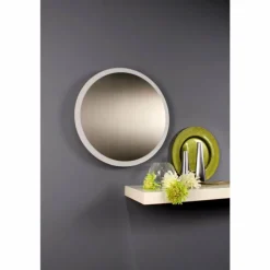 Applique murale Lutec MOON Argenté, 1 lumière