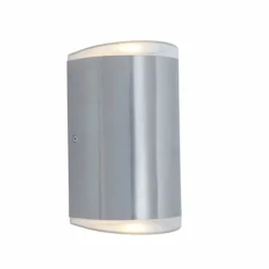 Applique murale Lutec PATH LED Acier inoxydable, 1 lumière