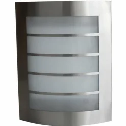 Applique murale Lutec SLIM LED Acier inoxydable, 1 lumière