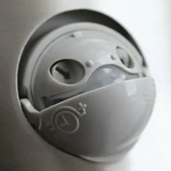 Applique murale Lutec SLIM LED Acier inoxydable, 1 lumière, Détecteur de mouvement