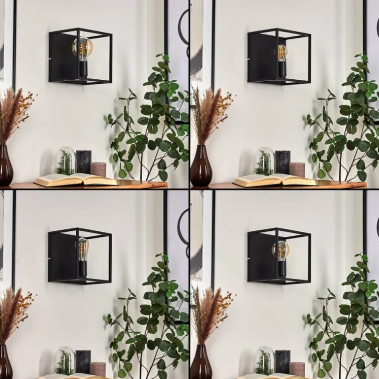 Applique murale Malao Noir, 1 lumière